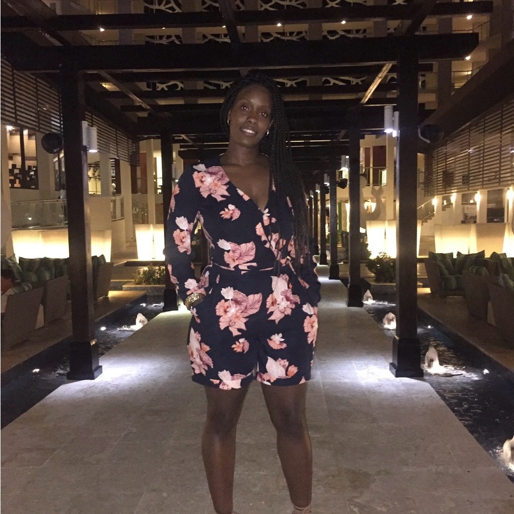 Floral romper